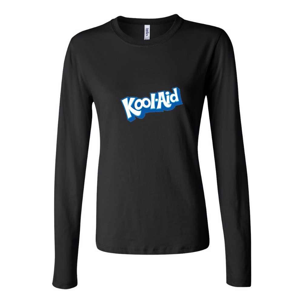 Women's Kool aid brand Long Sleeve T-Shirt - Black