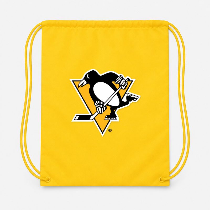 Pittsburgh Penguins Drawstring Bag - Yellow
