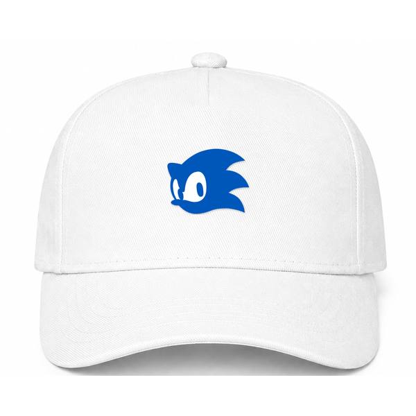 Sonic Logo White Dad Baseball Cap Hat