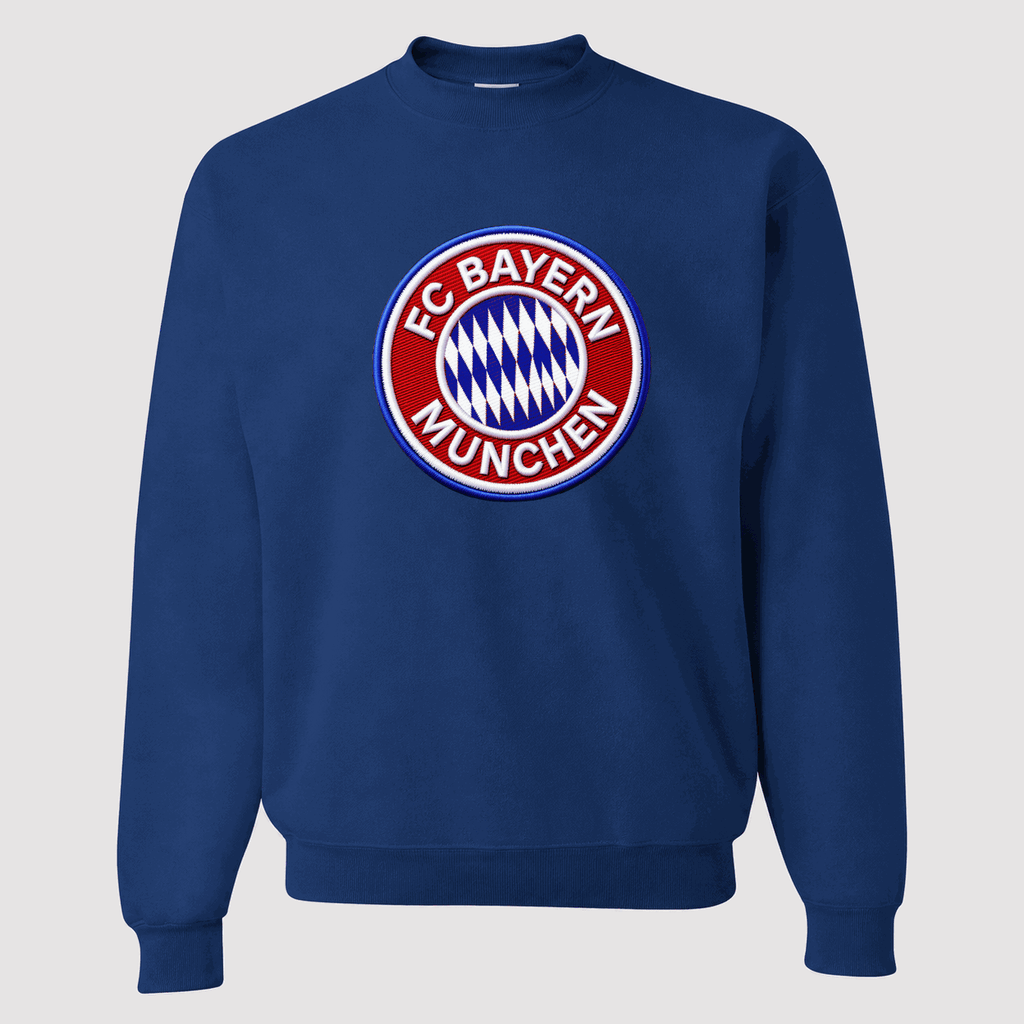 Men's FC Bayern Munich Soccer Crewneck Sweatshirt - Blue