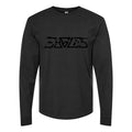 Men's The-Eagles-Logo Long sleeves Cotton Blend T-Shirt - Black
