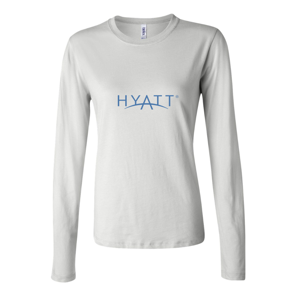 Women's Hyatt Long Sleeve T-Shirt - White