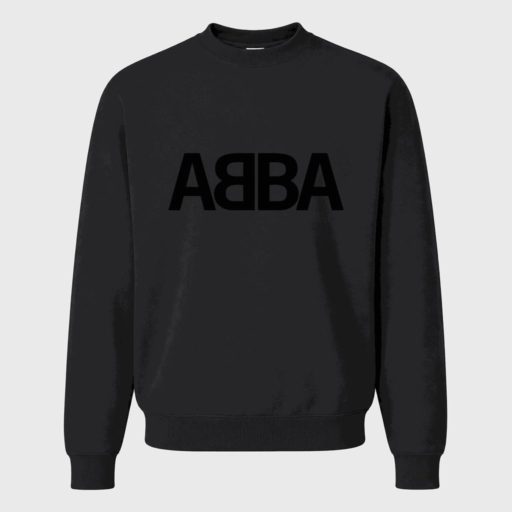 Men's ABBA Crewneck Sweatshirt - Black