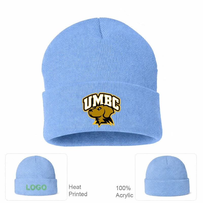 UMBC Retrievers Sky Blue Beanie Hat