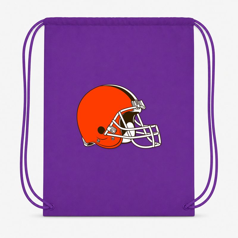 Cleveland Browns Drawstring Bag - Purple