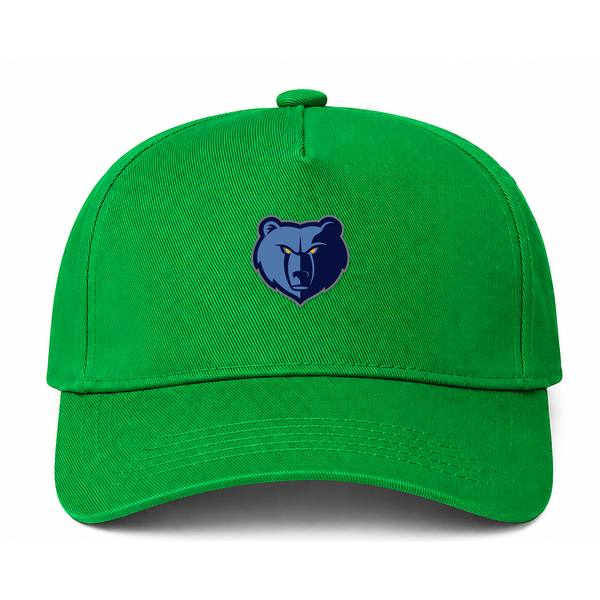 Memphis Grizzlies NBA Logo Green Dad Baseball Cap Hat