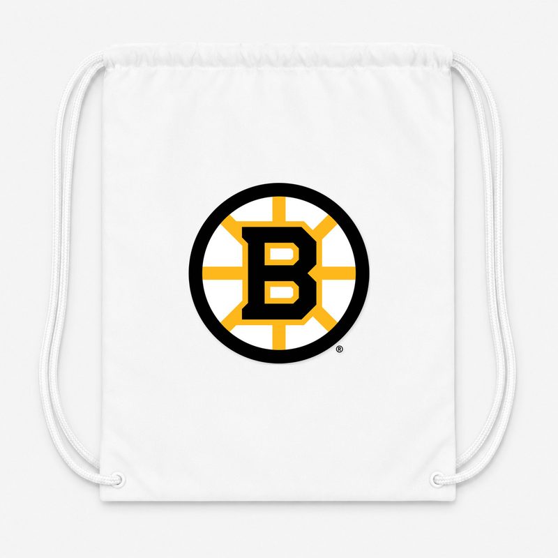 Boston Bruins Drawstring Bag - White