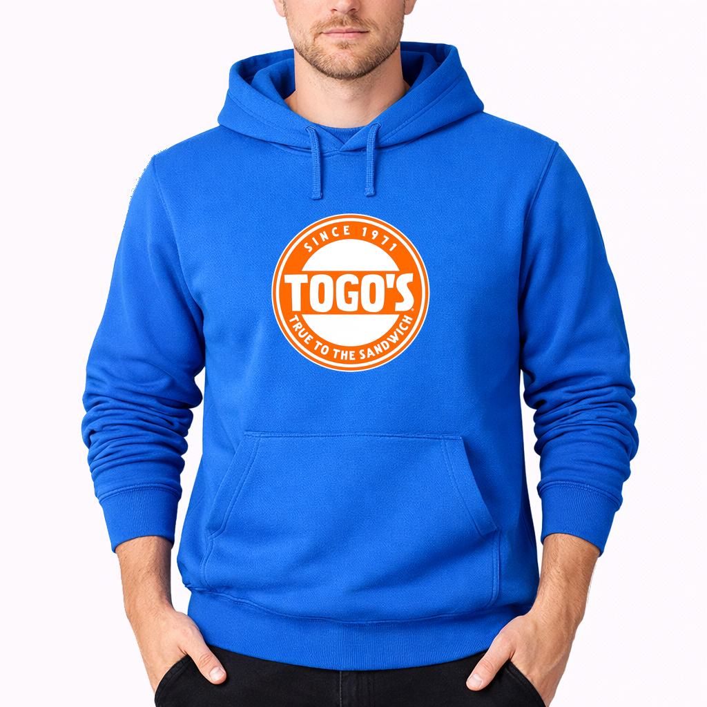 Men's Togo's Pullover Hoodie - Azure