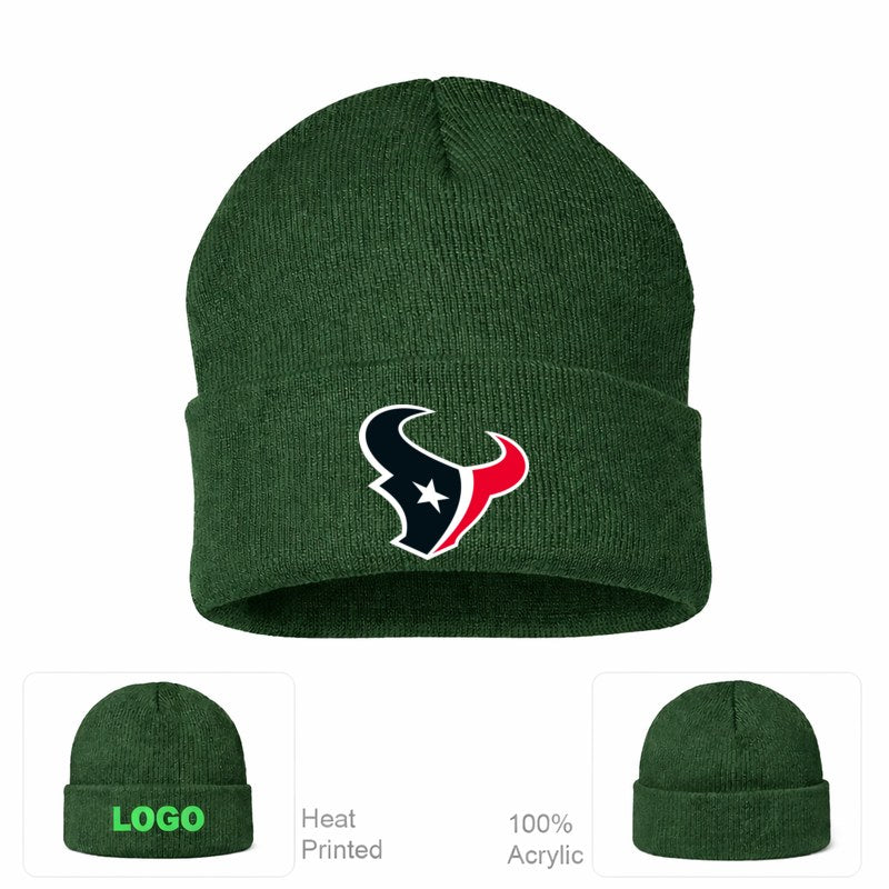 Houston Texans Forest Green Beanie Hat