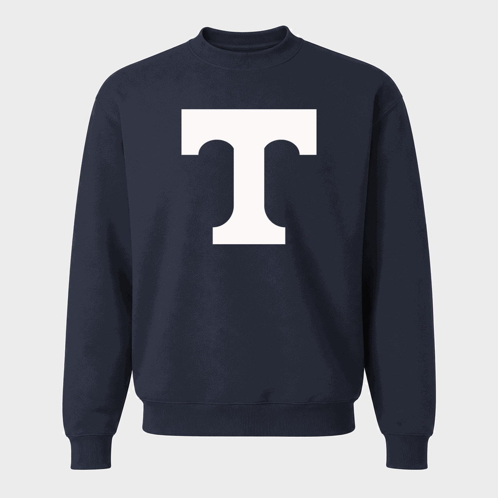 Men's Tennessee Volunteers Logo 2 Crewneck Sweatshirt - Navy