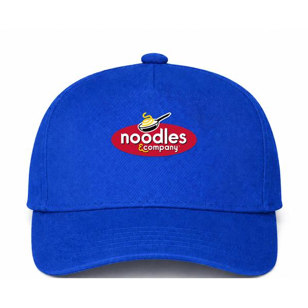 Noodles & Company Logo Blue Dad Baseball Cap Hat