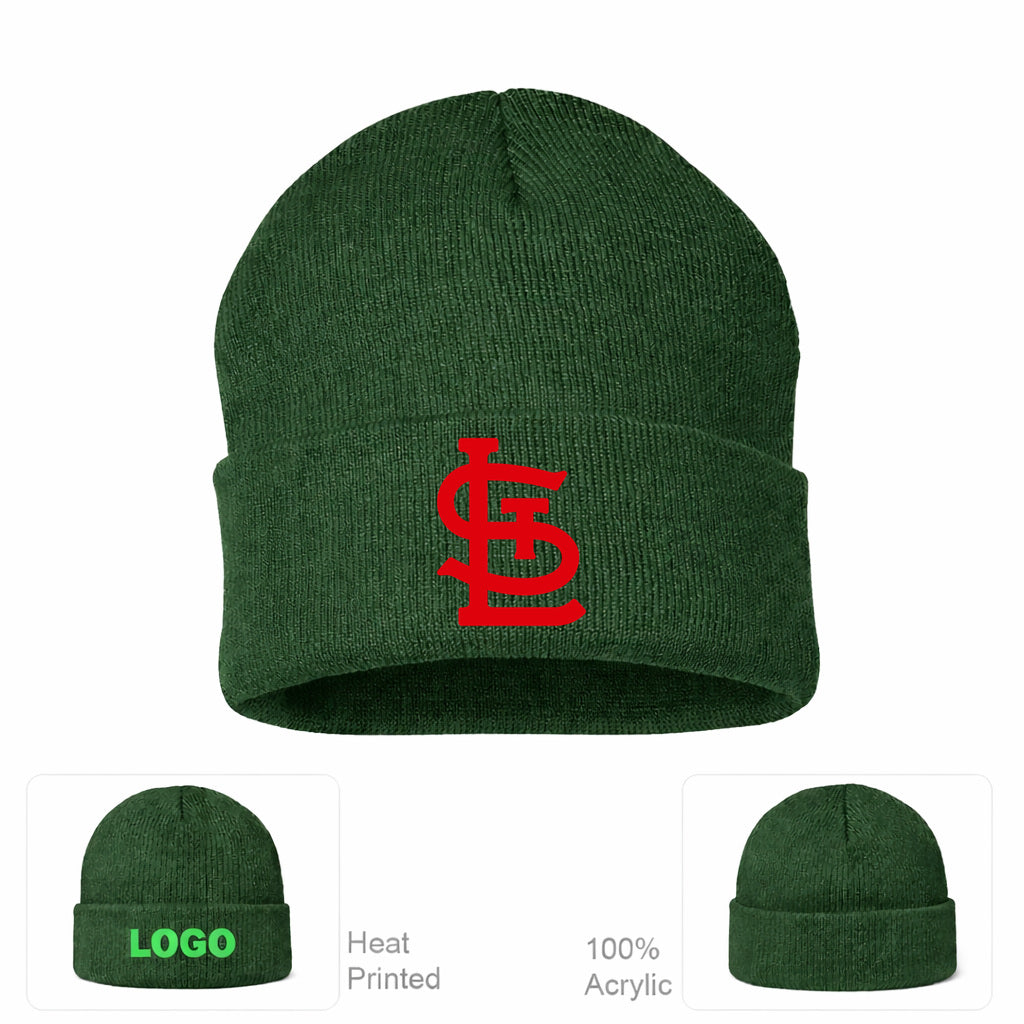 MLB St. Louis Cardinals Beanie Hat - Forest Green
