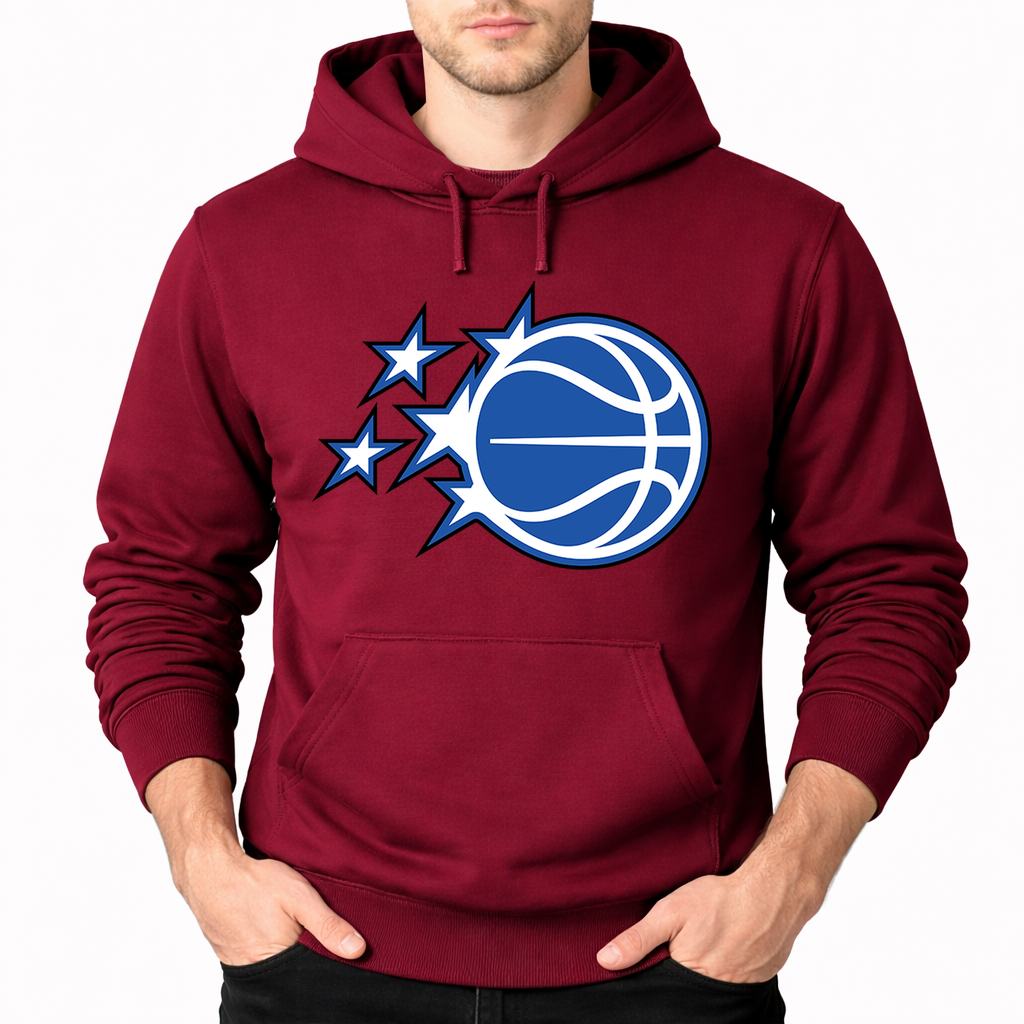 Men's Orlando Magic Pullover Hoodie - Burgundy
