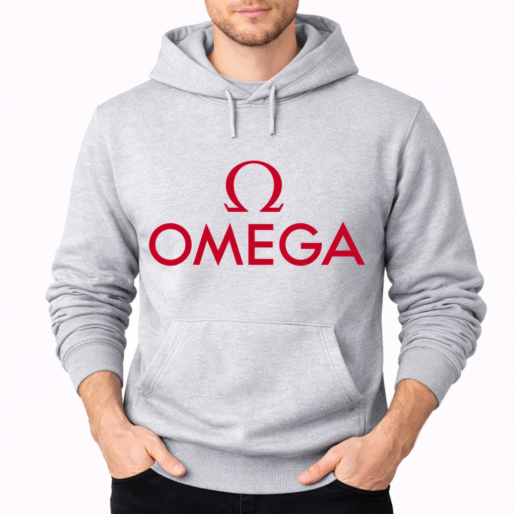 Men's Omega Pullover Hoodie - Gray