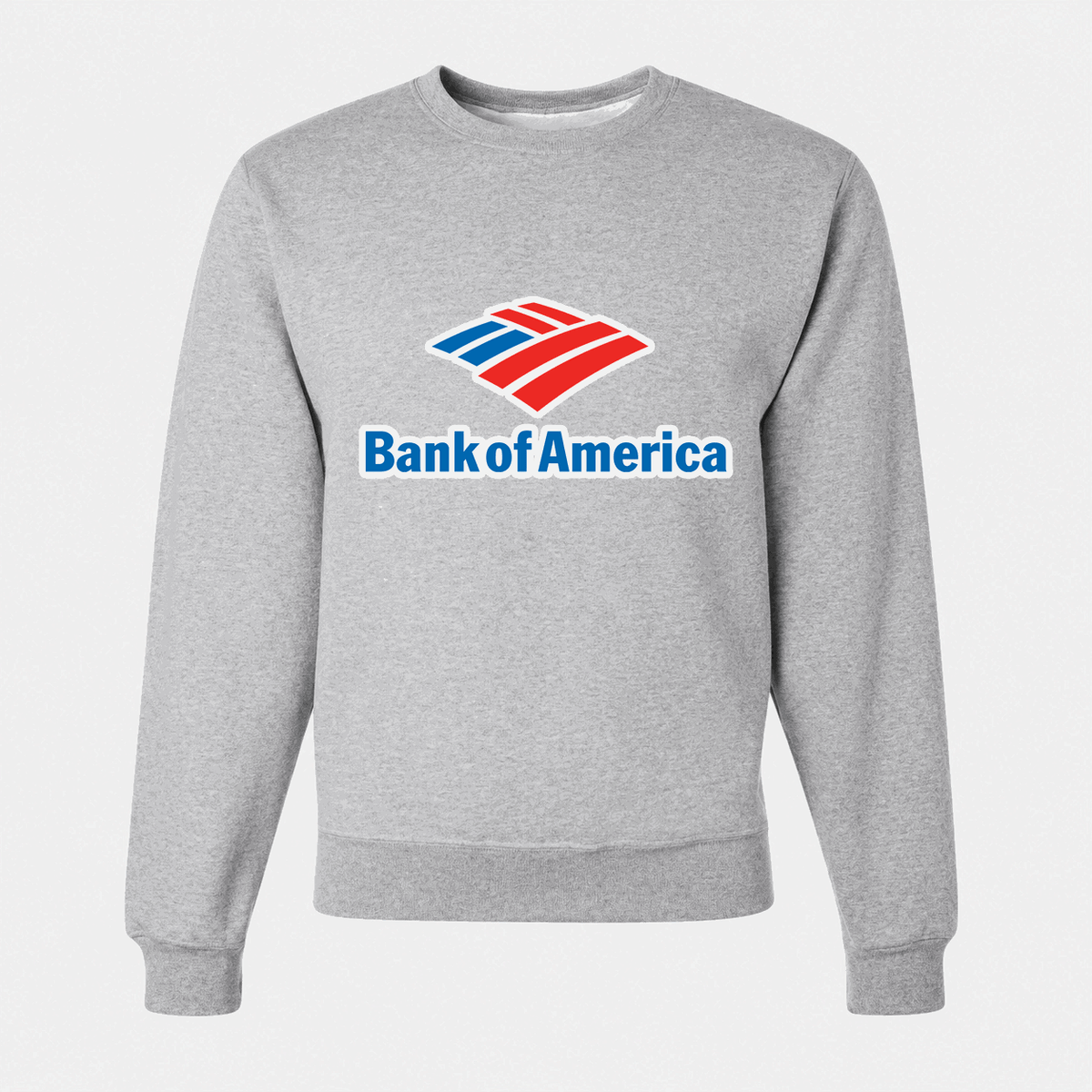 Men's Bank of America Crewneck Sweatshirt - Gray