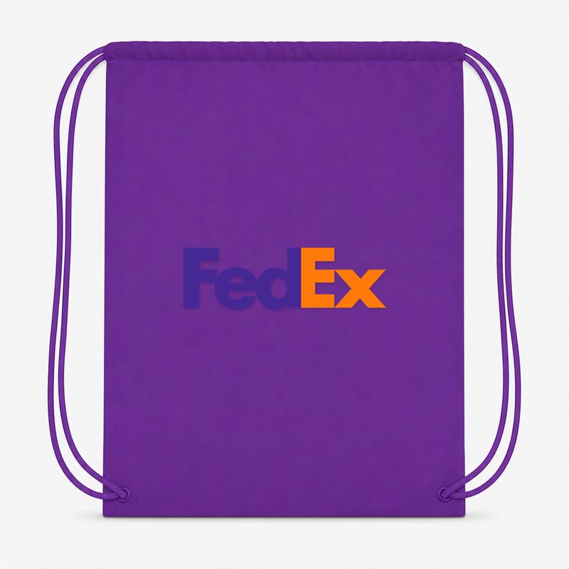FedEx Drawstring Bag - Purple