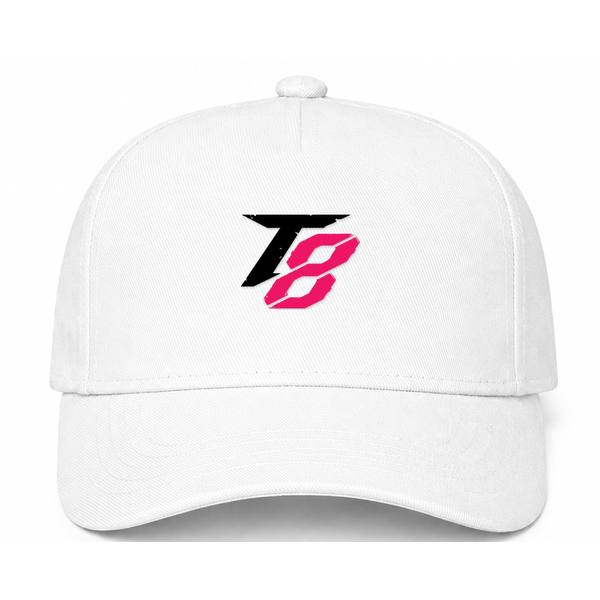Tekken 8 Black Logo White Dad Baseball Cap Hat