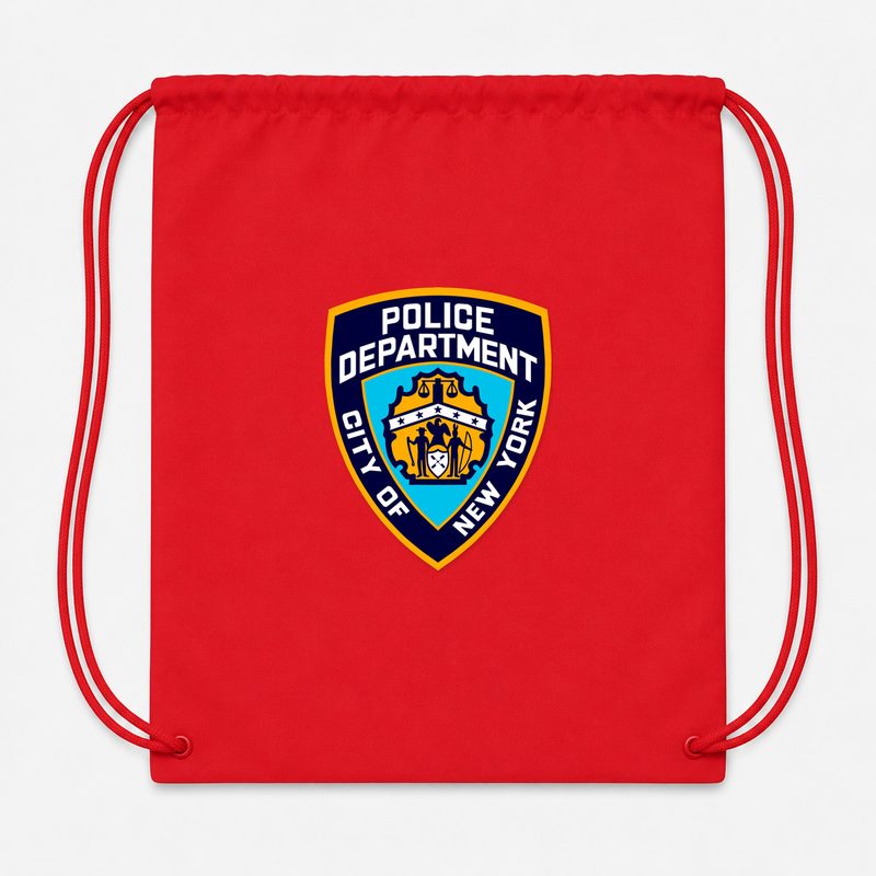 NYPD Drawstring Bag - Red