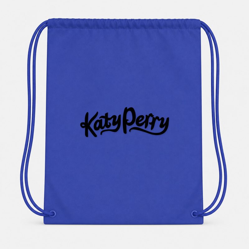 Katy Perry Drawstring Bag - Blue