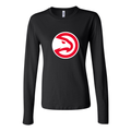 Women's Atlanta Hawks Long Sleeve T-Shirt - Black