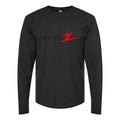 Men's Zenith Long sleeves Cotton Blend T-Shirt - Black