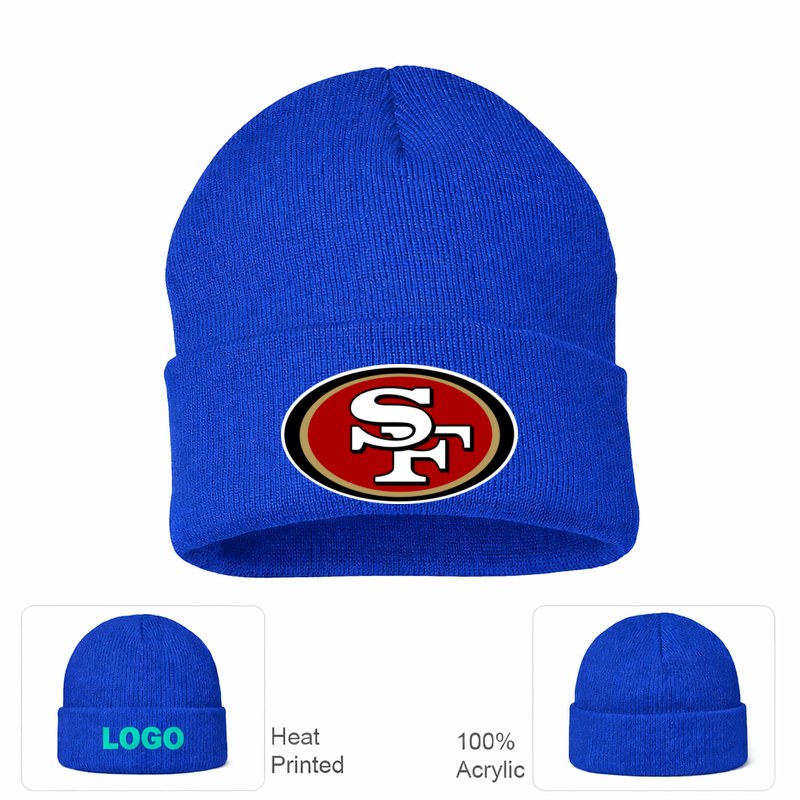 San Francisco 49ers Royal Blue Beanie Hat