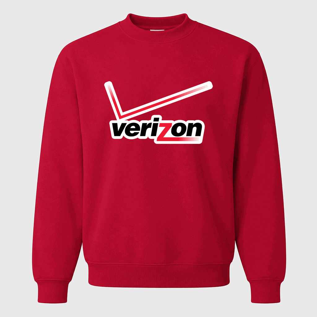 Men's Verizon Wireless Crewneck Sweatshirt - Red