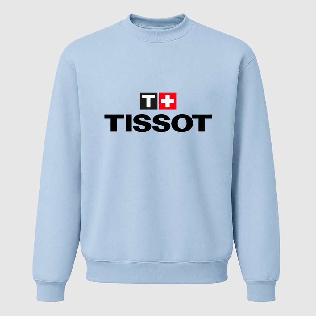 Men's Tissot Crewneck Sweatshirt - Sky Blue