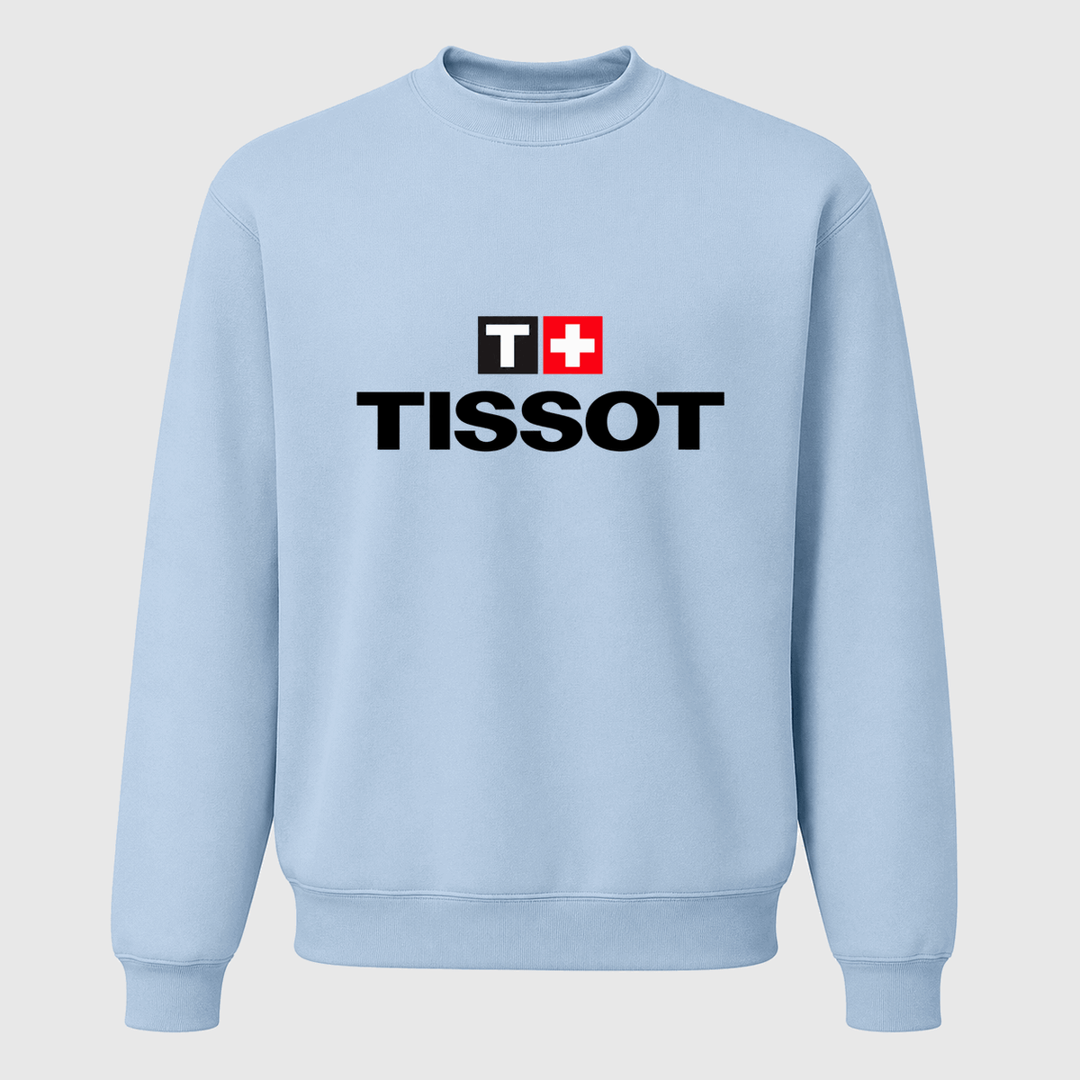 Men's Tissot Crewneck Sweatshirt - Sky Blue