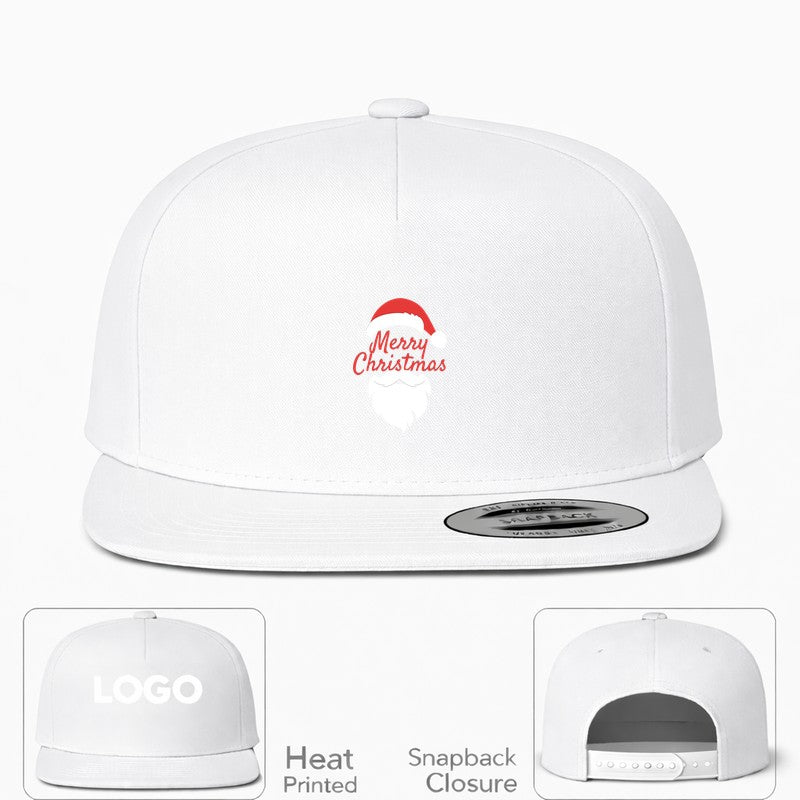 merry christmas and santa claus 1 Snapback Hat