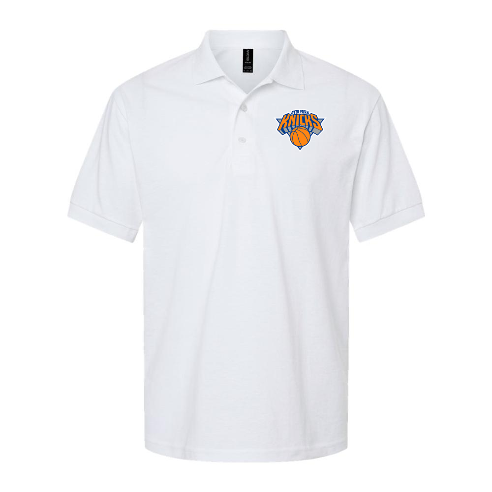 Men's New York Knicks Dry Blend Polo - White