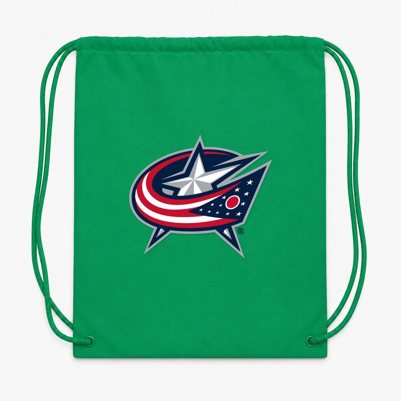 Columbus Blue Jackets Drawstring Bag - Green