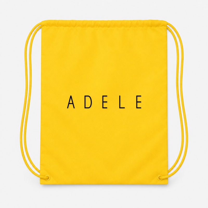 Adele Drawstring Bag - Yellow