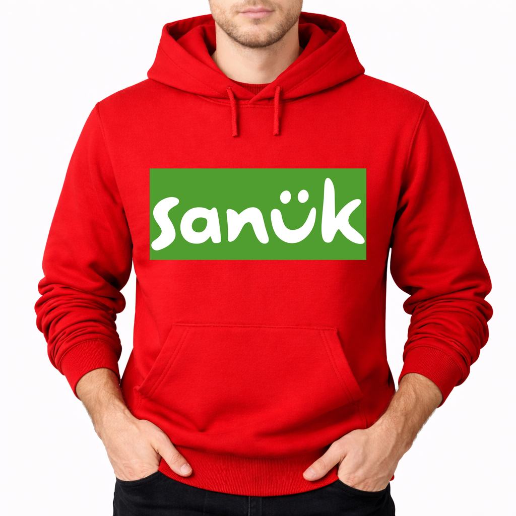 Men's Sanuk Pullover Hoodie - Red