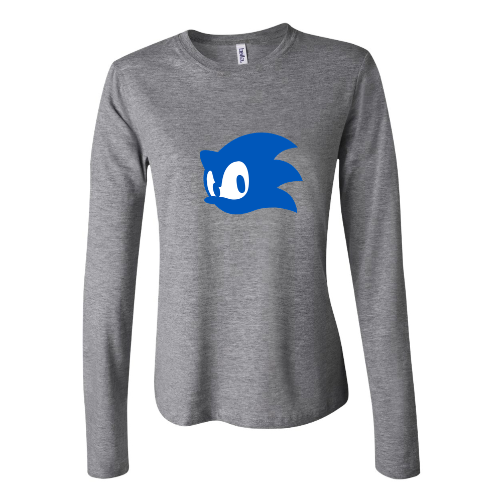 Women's Sonic Long Sleeve T-Shirt - Gray