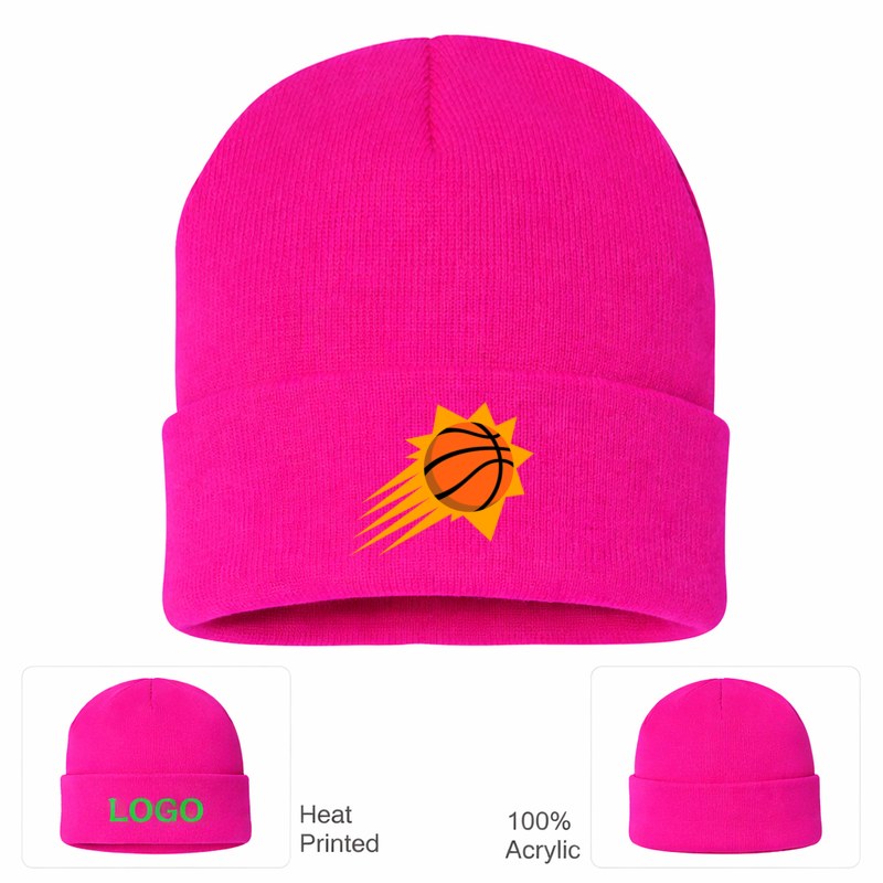 Phoenix Suns Hot Pink Beanie Hat