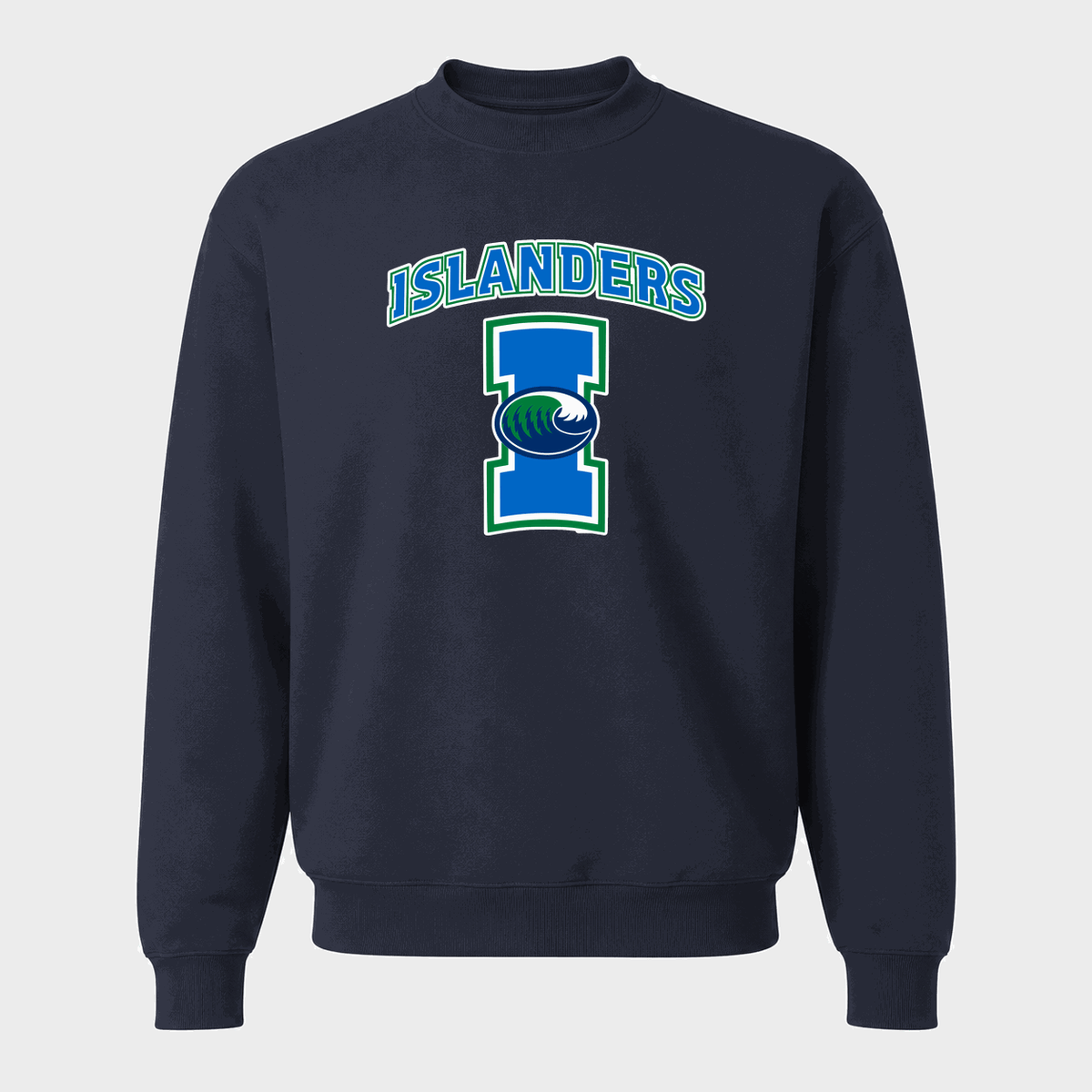 Men's Texas AM CC Islanders Crewneck Sweatshirt - Navy