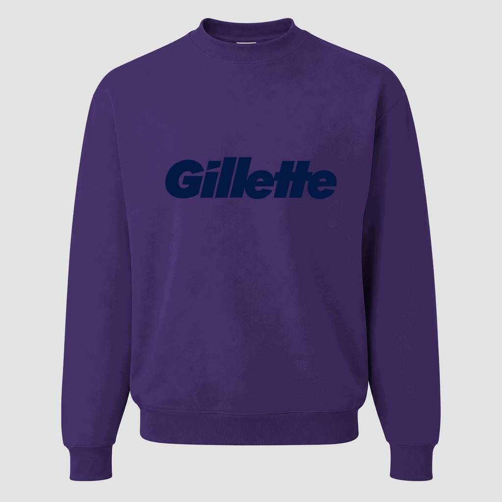 Men's Gillette Crewneck Sweatshirt - Purple