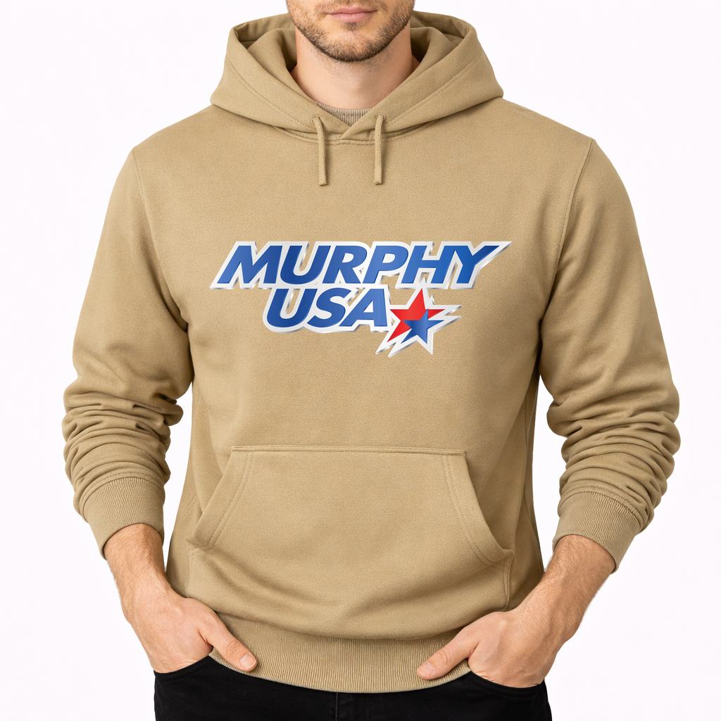 Men's Murphy Usa Pullover Hoodie - Tan