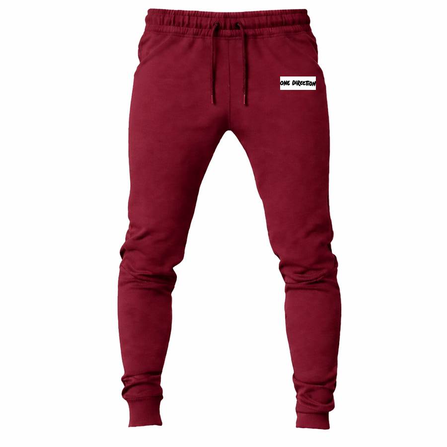 One Direction joggers sweatpants - Maroon