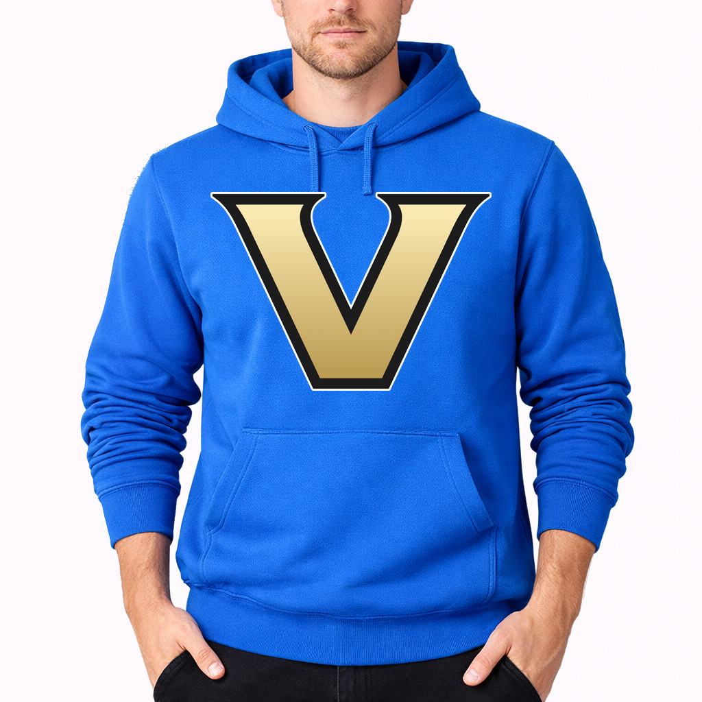 Men's Vanderbilt Commodores Pullover Hoodie - Azure