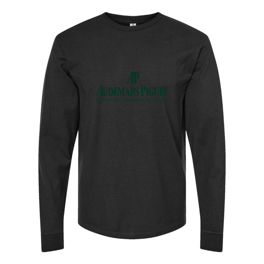 Men's Audemars Piguet Long sleeves Cotton Blend T-Shirt - Black