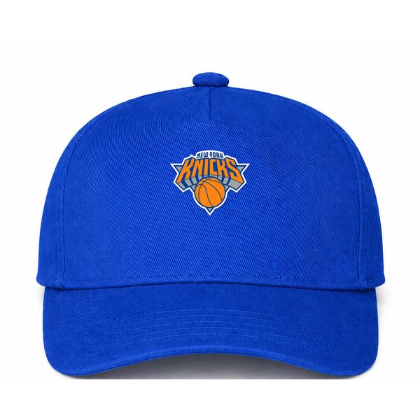 New York Knicks NBA Logo Blue Dad Baseball Cap Hat