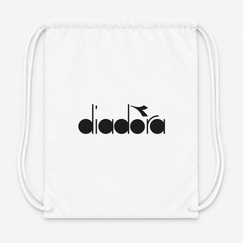 Diadora Drawstring Bag - White