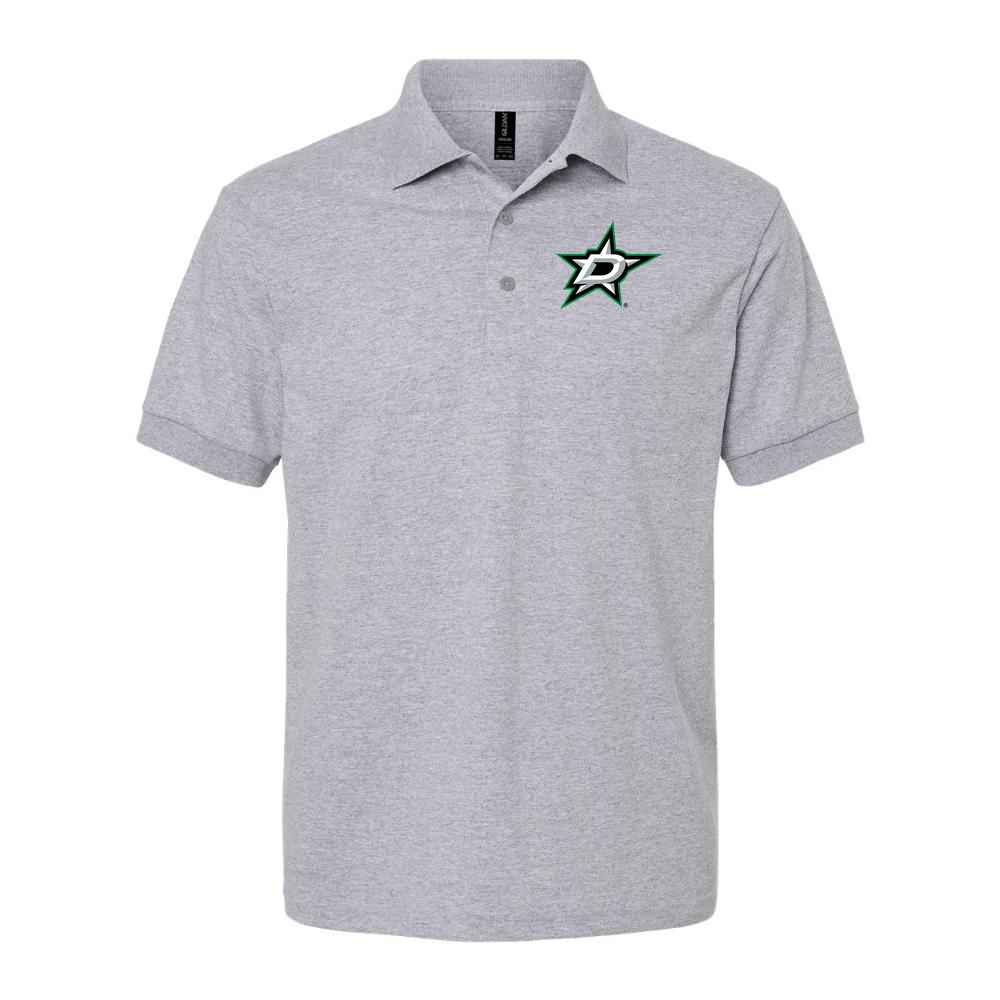 Men's Dallas Stars Dry Blend Polo - Gray