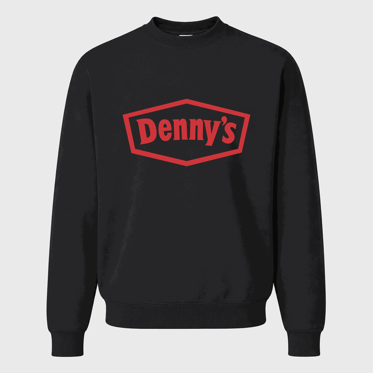 Men's Denny's Crewneck Sweatshirt - Black