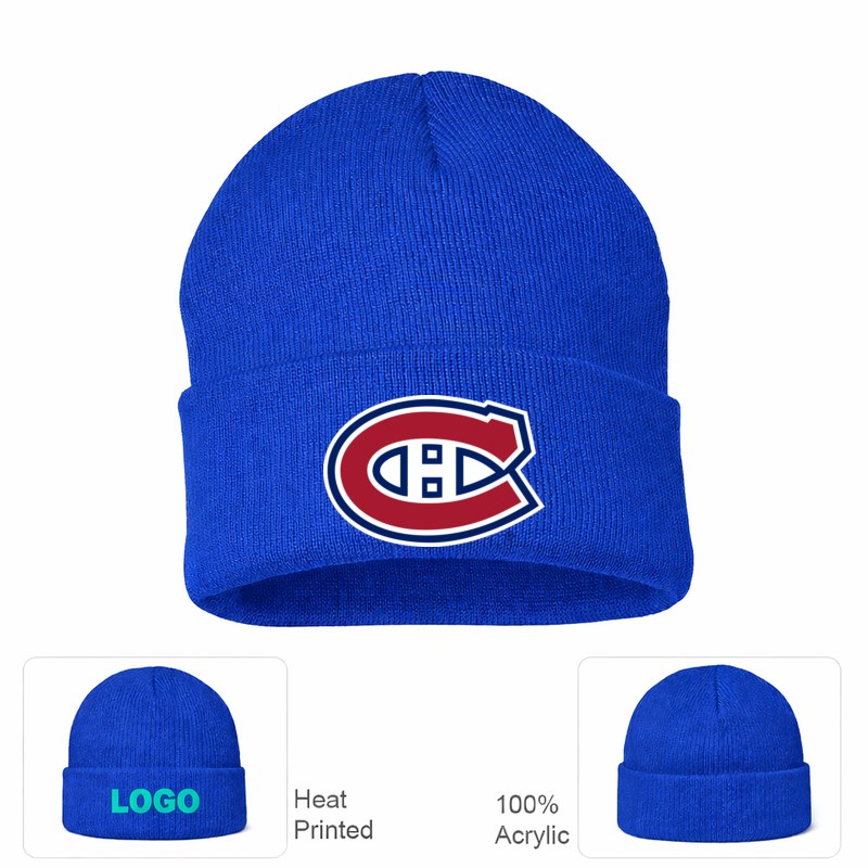 Montreal Canadiens Royal Blue Beanie Hat