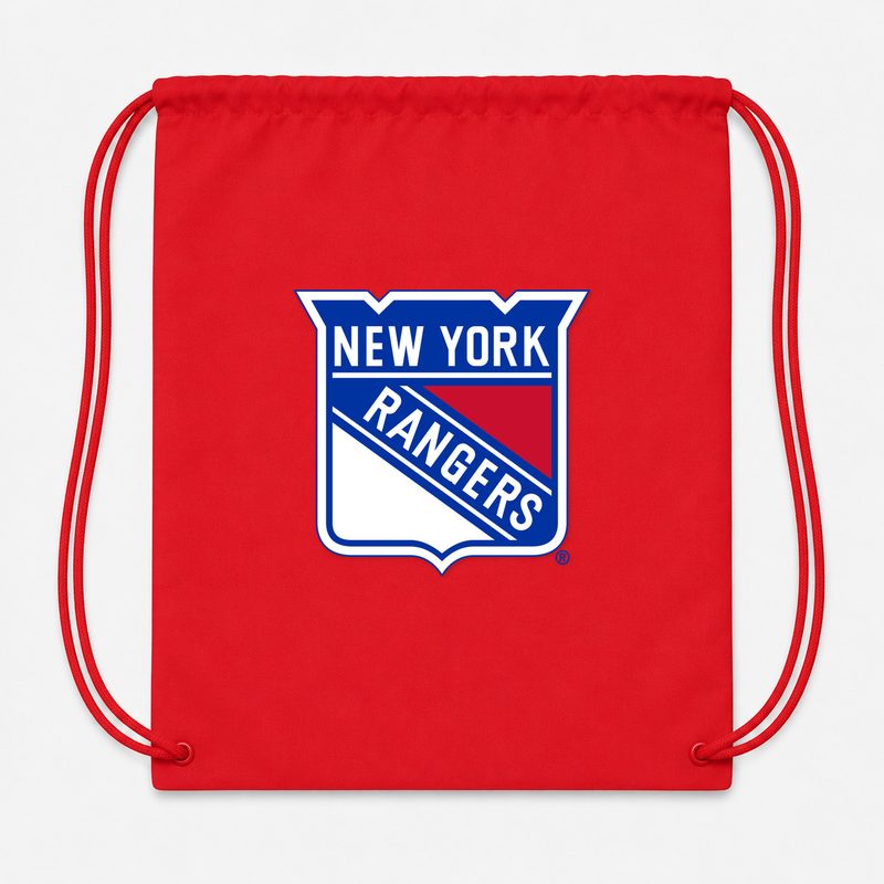 New York Rangers Drawstring Bag - Red
