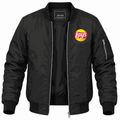 Men's Lays Lightweight Bomber Jacket - Black