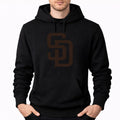 Men's San Diego Padres Pullover Hoodie - Black